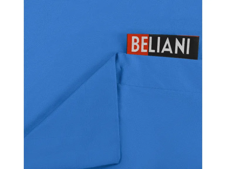 Beliani Sitzsack FUZZY Dunkelblau 180x230x20