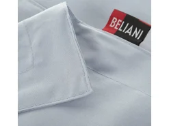 Beliani Sitzsack FUZZY Hellgrau 140x180x20