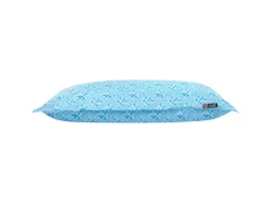 Beliani Sitzsack FUZZY Hellblau 140x180x20