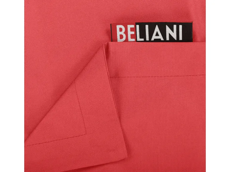 Beliani Sitzsack FUZZY Rot 140x180x20