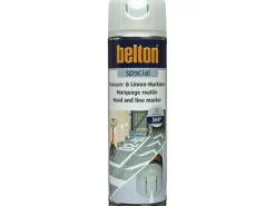 Belton Basic Strassen- & Linien-Markierer Weiß seidenmatt 500 ml
