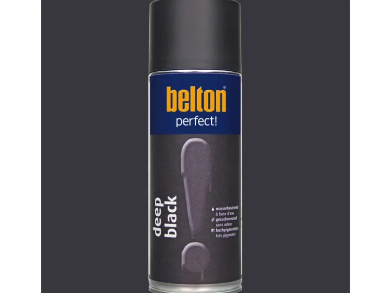 belton Buntlack Perfect Deep Black Seidenmatt 400 ml