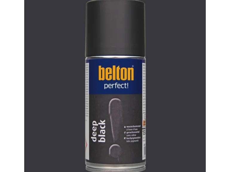 belton Buntlack Perfect Deep Black Seidenmatt 150 ml