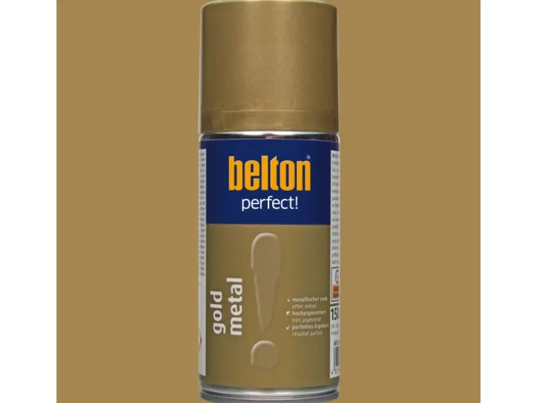 belton Buntlack Perfect Gold Metal Seidenmatt 150 ml