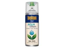 Belton Free AQUAcolours Buntlack RAL 7035 Lichtgrau hochglänzend 400 ml