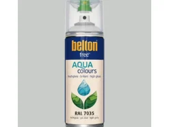 Belton Free AQUAcolours Buntlack RAL 7035 Lichtgrau hochglänzend 400 ml