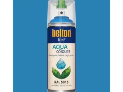 Belton Free AQUAcolours Buntlack RAL 5015 Himmelblau hochglänzend 400 ml