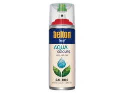 Belton Free AQUAcolours Buntlack RAL 3000 Feuerrot matt 400 ml