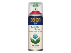 Belton Free AQUAcolours Buntlack RAL 3000 Feuerrot hochglänzend 400 ml