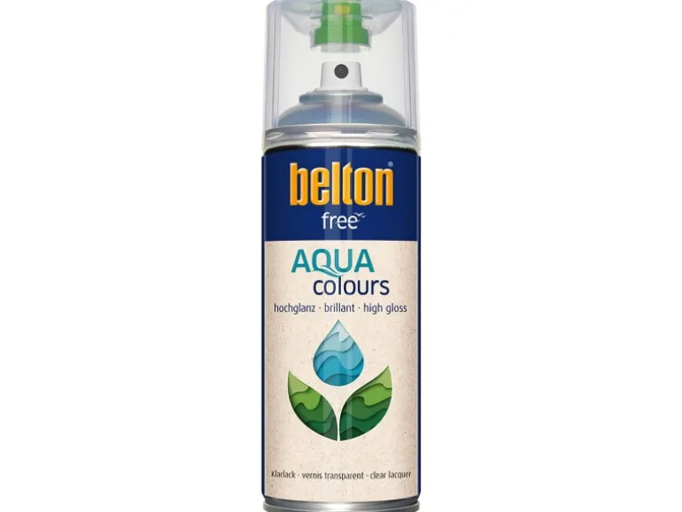 Belton Free AQUAcolours Klarlack Transparent hochglänzend 400 ml