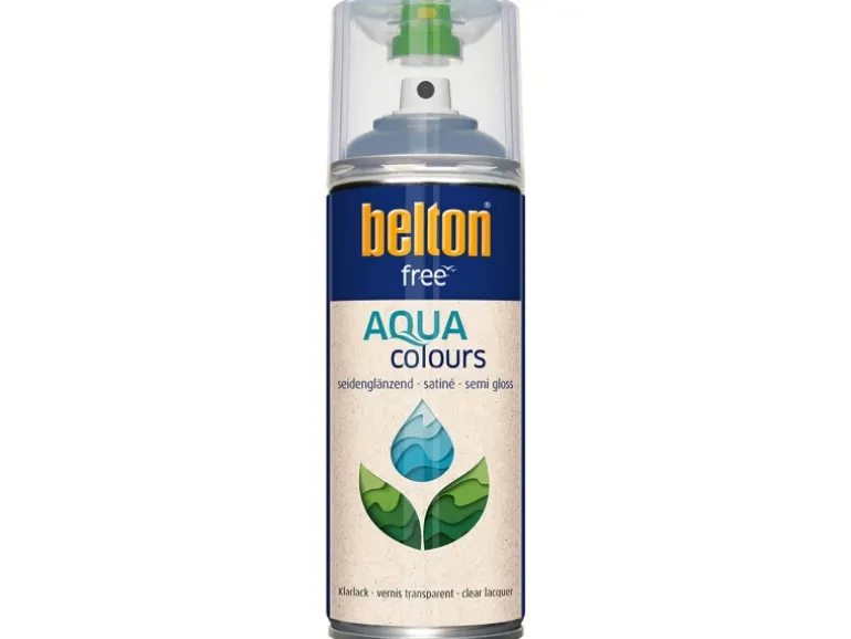 Belton Free AQUAcolours Klarlack Transparent seidenglänzend 400 ml