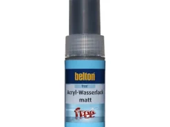 Belton Free AQUAcolours Lackstift RAL 9005 Tiefschwarz matt 9 ml