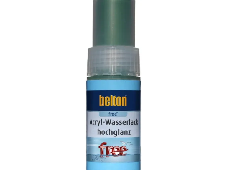 Belton Free AQUAcolours Lackstift RAL 6002 Laubgrün hochglänzend 9 ml