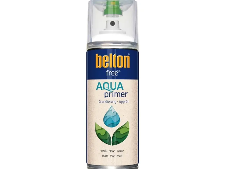 Belton Free AQUAprimer Grundierung Weiß matt 400 ml
