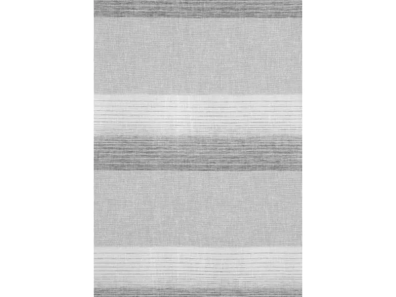 Bennetti Schal mit Gardinenband Etamine Grau 245 x 140 cm