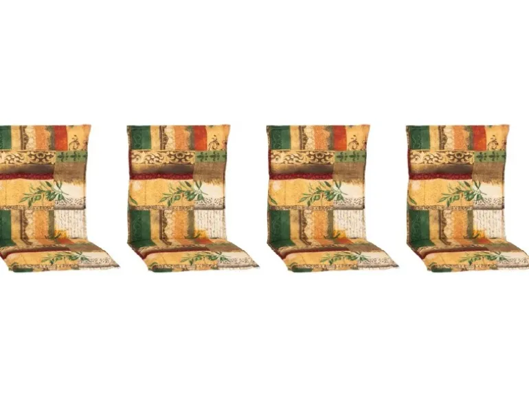 Beo Sitzauflage Niedriglehner Glasgow 4er-Set Beige-Natur
