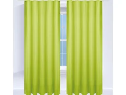 Bestgoodies Dekoschal Ellen Universalband Blickdicht 2er Pack 140 cm x 145 cm Grün