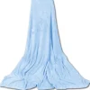 Bestgoodies Mikrofaser Decke Blau Babyblau 220 x 240 cm