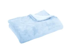 Bestgoodies Mikrofaser Decke Blau Babyblau 220 x 240 cm