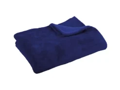 Bestgoodies Mikrofaser Decke Blau Mittelblau 70 x 100 cm