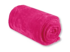 Bestgoodies Mikrofaser Decke Pink Fuchsia 150 x 200 cm