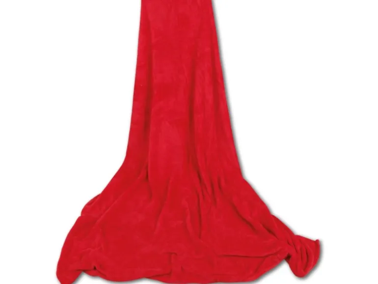Bestgoodies Mikrofaser Decke Rot Salsa 220 x 240 cm