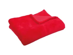 Bestgoodies Mikrofaser Decke Rot Salsa 220 x 240 cm