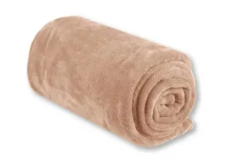 Bestgoodies Mikrofaser Decke Beige 220 x 240 cm