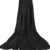 Bestgoodies Mikrofaser Decke Schwarz Jetblack 80 x 120 cm