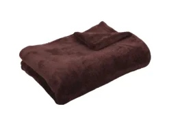 Bestgoodies Mikrofaser Decke Braun Schokobraun 150 x 200 cm