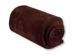 Bestgoodies Mikrofaser Decke Braun Schokobraun 150 x 200 cm