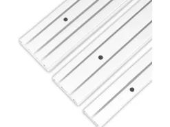 Bestlivings 240 cm Innenlaufschiene 2 Läufig / 2 x 120 cm