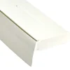 Bestlivings 240 cm Vorhangschiene mit Blende 1 Lauf Grau / 2 x 120 cm