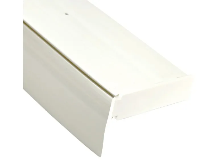 Bestlivings 330 cm Vorhangschiene mit Blende 1 Lauf Grau / 2 x 120 cm & 1 x 90 cm