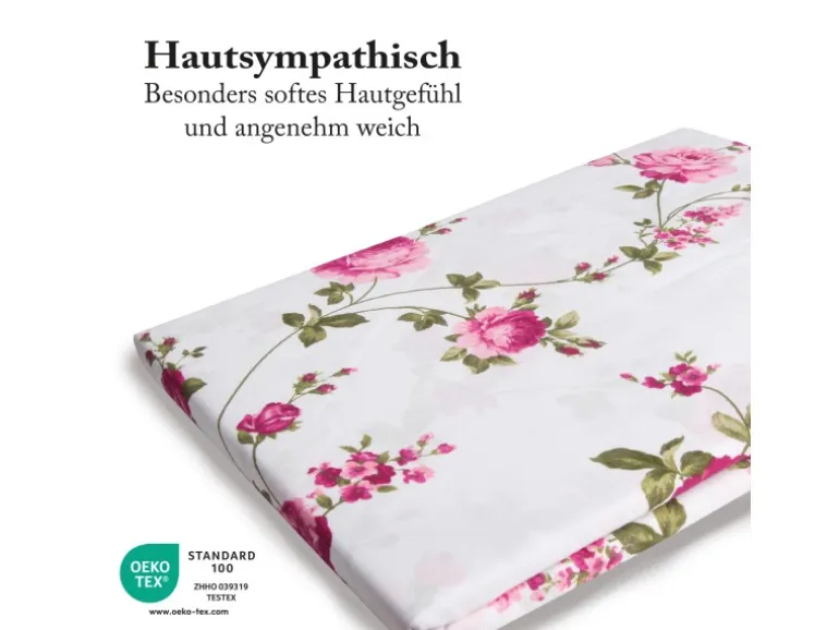 Bestlivings Bettwäsche Mikrofaser 80 x 80 cm & 135 x 200 cm Ranke