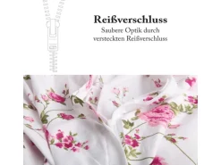 Bestlivings Bettwäsche Mikrofaser 80 x 80 cm & 135 x 200 cm Ranke