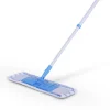 Bestlivings Bodenwischer Set Mikrofaser Blau Weiß Inkl. 4 Ersatzbezüge Blau