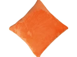 Bestlivings Dekokissen Kuschel Kissenbezug mit Reißverschluss 45 x 45 cm Orange