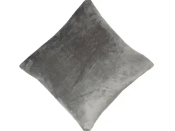 Bestlivings Dekokissen Kuschel Kissenbezug mit Reißverschluss 45 x 45 cm Anthrazit 2er Pack
