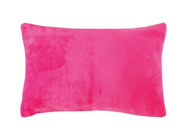 Bestlivings Dekokissen Kuschel Kissenbezug mit Reißverschluss 40 x 60 cm Pink