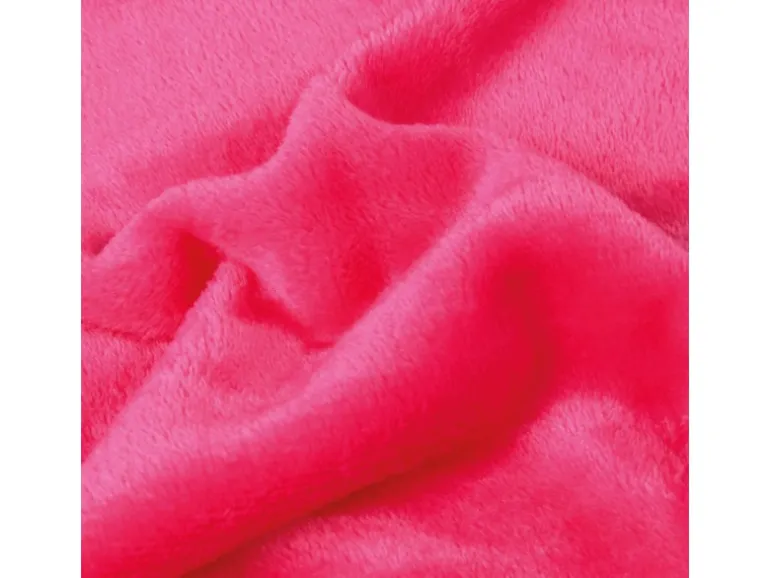 Bestlivings Dekokissen Kuschel Kissenbezug mit Reißverschluss 40 x 60 cm Pink