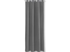 Bestlivings Dekoschal Ellen Ösen 140 cm x 145 cm Anthrazit
