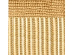 Bestlivings Fadengardine Vorhang für Wohnwagen Gold Plus Gardinenstange 56 cm x 185 cm