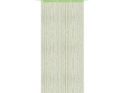 Bestlivings Fadenvorhand Fadengardine Vorhang Gardine Hellgrün 90 cm x 200 cm
