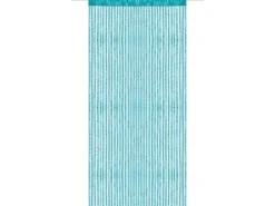Bestlivings Fadenvorhand Fadengardine Vorhang Gardine Türkis 90 cm x 250 cm