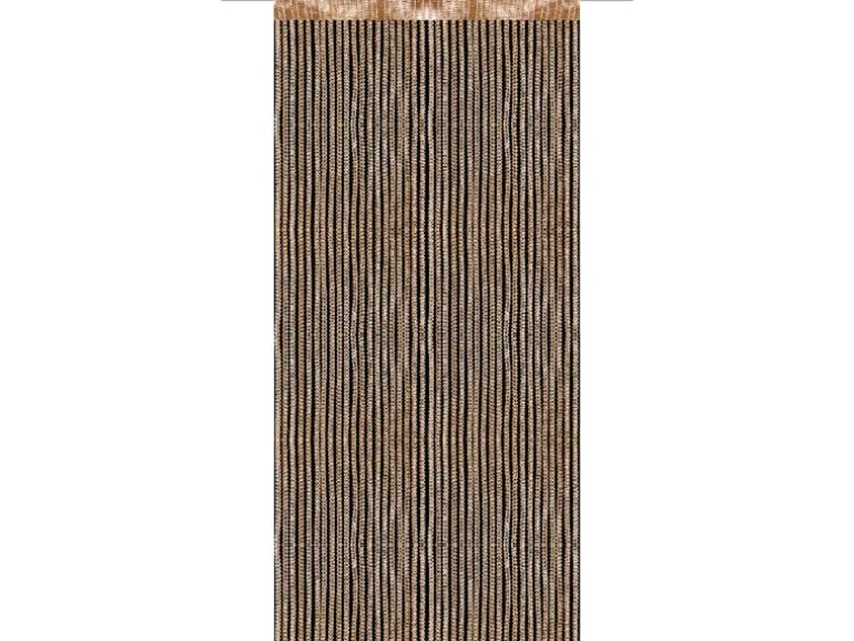 Bestlivings Fadenvorhand Fadengardine Vorhang Gardine Gold 90 cm x 250 cm