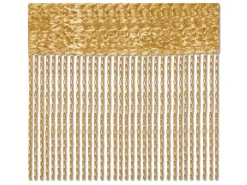 Bestlivings Fadenvorhang Fadengardine Gardine Vorhang 140 cm x 240 cm Gold