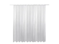 Bestlivings Gardine Skylight Voile Bleiband 300 cm x 245 cm Weiß