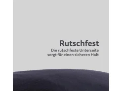 Bestlivings Haustierbett Fluffy Ø70cm Anthrazit Hundekissen Öko-Tex Hundebett Katzenbett