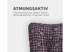 Bestlivings Hundekissen 40x60x15cm Braun Hundekorb Hundebett
